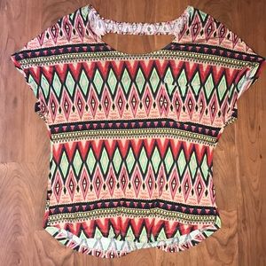 PAC Sun tribal top